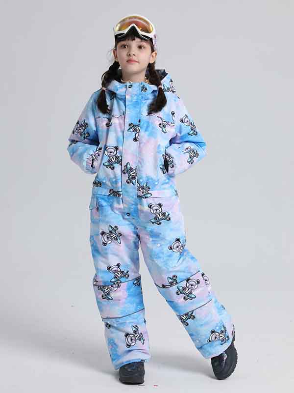 Boy & Girls Animal World One Piece Snowsuits - Image 24