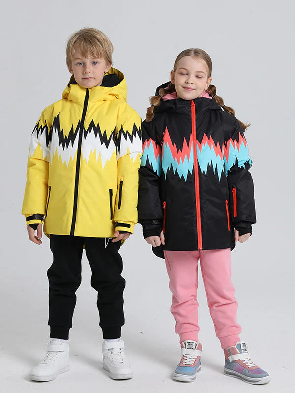 Boy & Girl's Phibee Lightning Duck Down Snow Jacket - Image 2