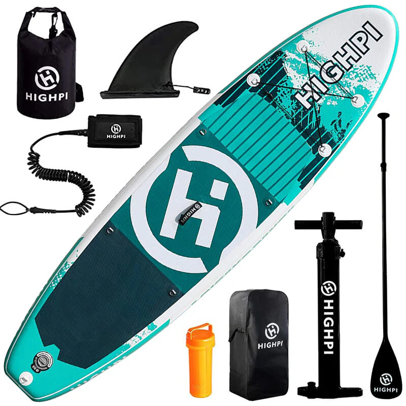 California Breeze 10'6'' Inflatable Stand Up Paddle Board Bundle Package - Image 4