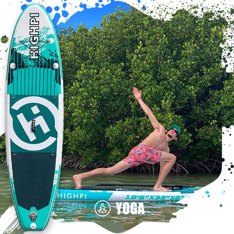 California Breeze 10'6'' Inflatable Stand Up Paddle Board With Accessories - Image 10