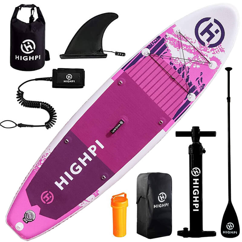 California Breeze 10'6'' Inflatable Stand Up Paddle Board With Accessories - Image 8