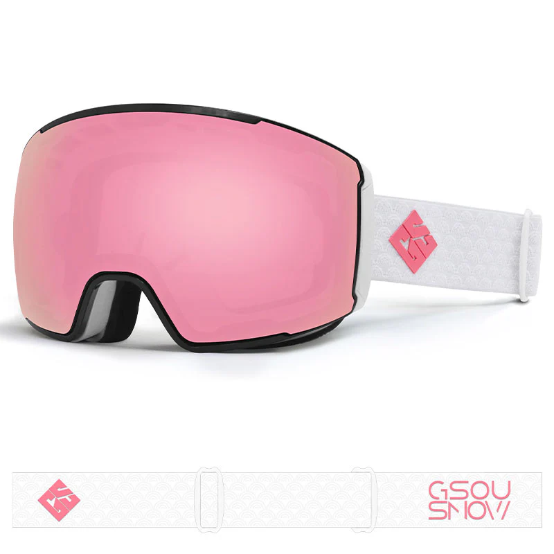 Gsou Snow Unisex Quick Changeable Magnetic Spherical Lens Ski Goggles - Image 11