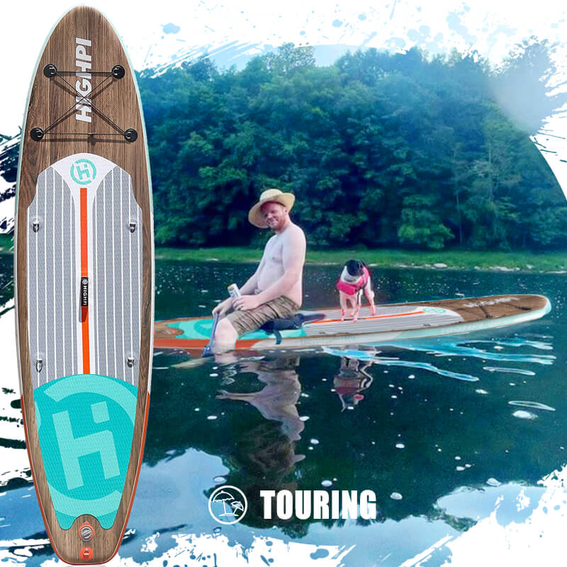 Highpi Windfall Cruise 11' Inflatable Stand Up Paddle Board Package - Image 8