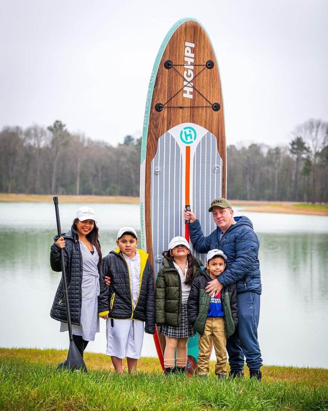 Highpi Windfall Cruise 11' Inflatable Stand Up Paddle Board Package - Image 9