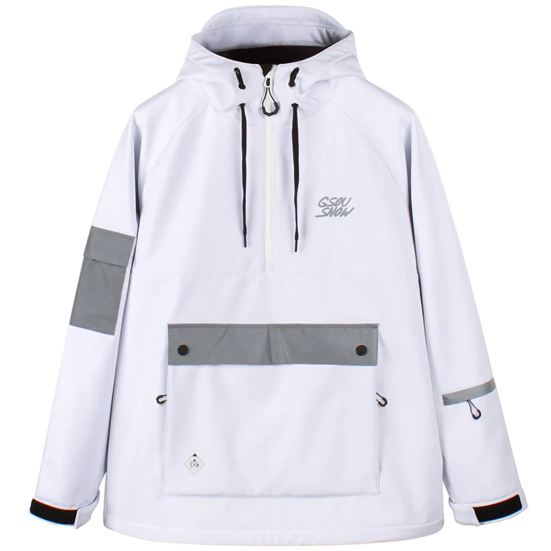 Men’s Unisex Alpine Messenger Glimmer Snow Jacket Waterproof Coat - Image 8