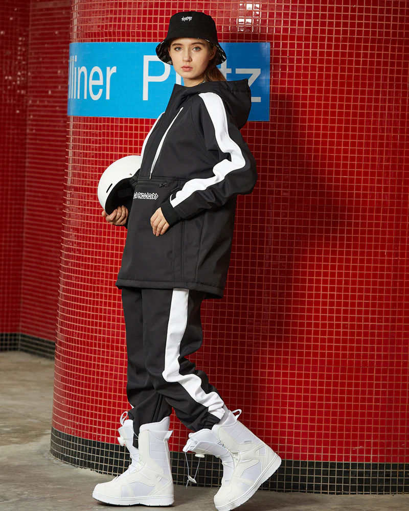 Men's RAWRWAR Young Fashion Unisex Snowboard Jackets & Pants Set - Image 11