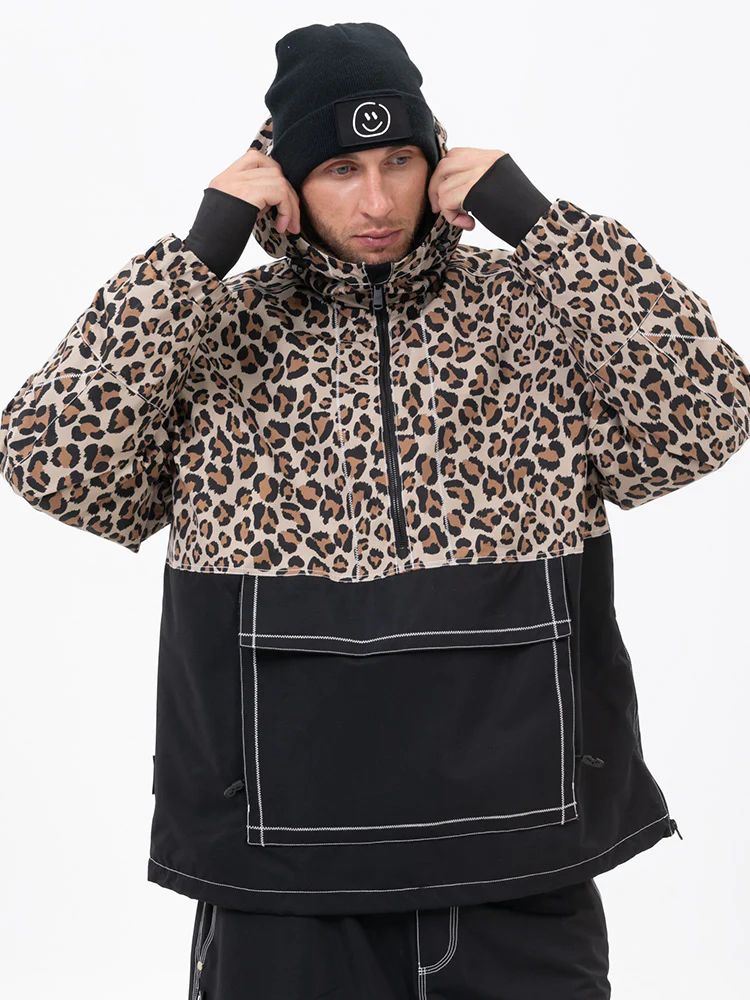 Men's All Season Mountain Vibe Streetstorm Pullover Snowboard Jacket - Image 14