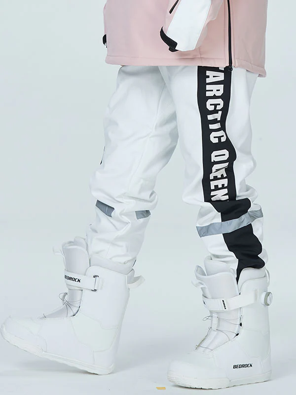 Men's Arctic Queen Reflective Tape Waterproof Snowboard Pants - Image 7