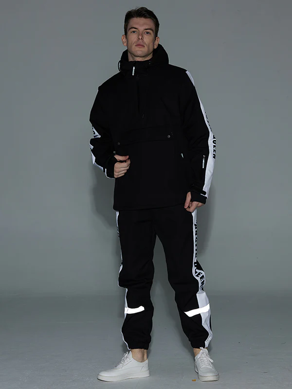 Men's Arctic Queen Winter Guide Stripe Reflective Snow Suits - Image 2