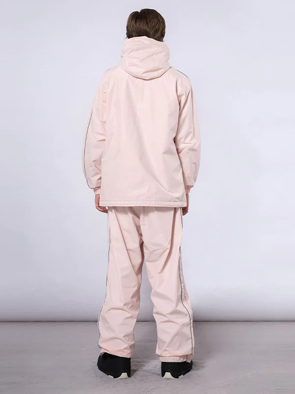 Men's Dook Snow Track Stripe Snowboard Jacket & Pants Snowsuit - Image 9