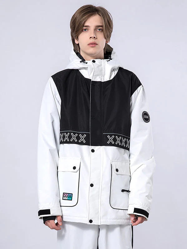 Men's Dook Snow Winter Land Cargo Snowboard Jacket - Image 3