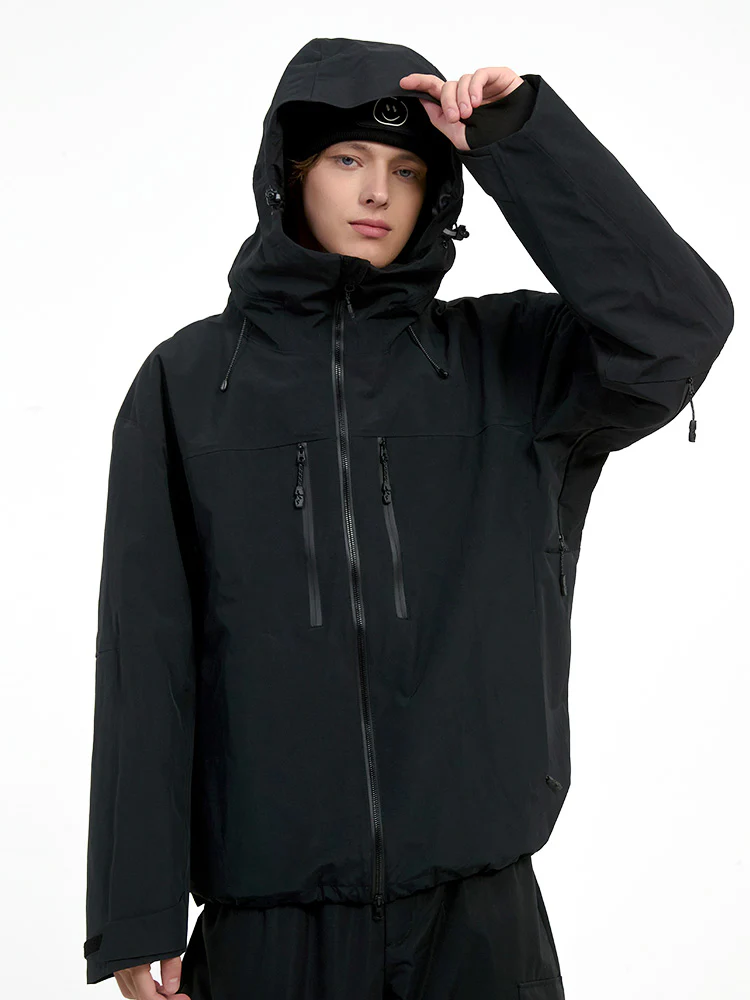 Men's Durable Mountain Pro All Weather Thermal 3L Snow Jacket - Image 4