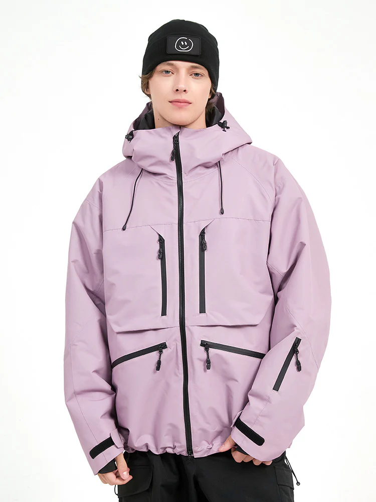 Men's Durable Steeze HypeShred Baggy Utility Cargo Snow Jacket - Image 9