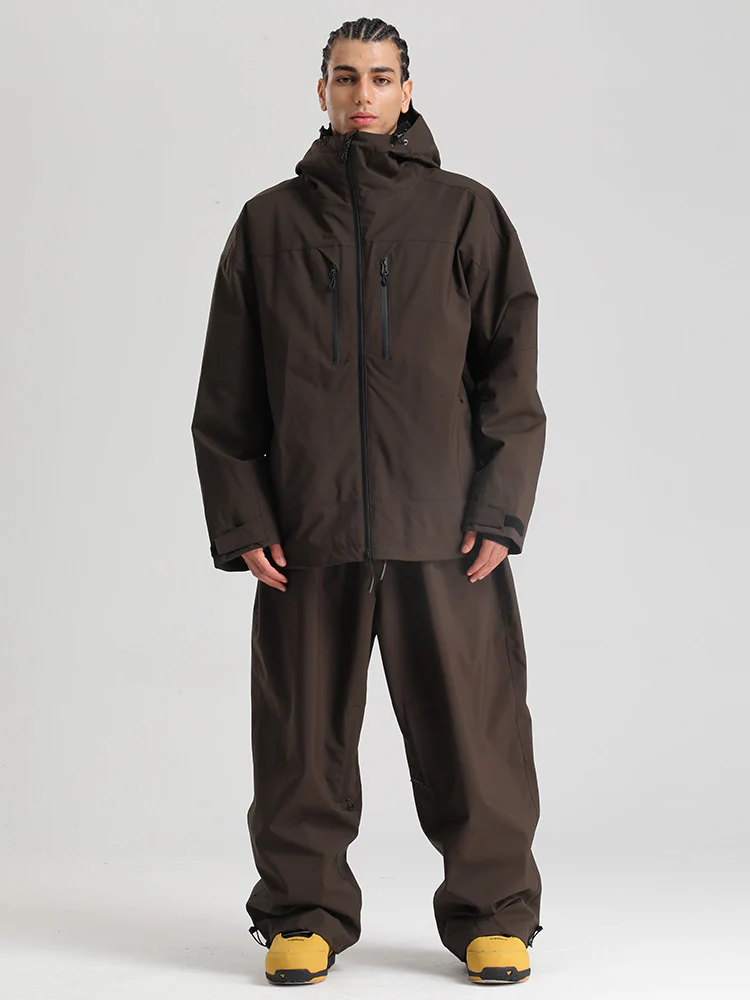 Men's Gsou Snow Durable Mountain Pro Insulated Wind Armor Snow Suits - Image 16