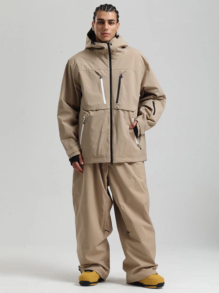 Men's Gsou Snow Durable Mountain Pro Winter Function Cargo Snow Suits - Image 15
