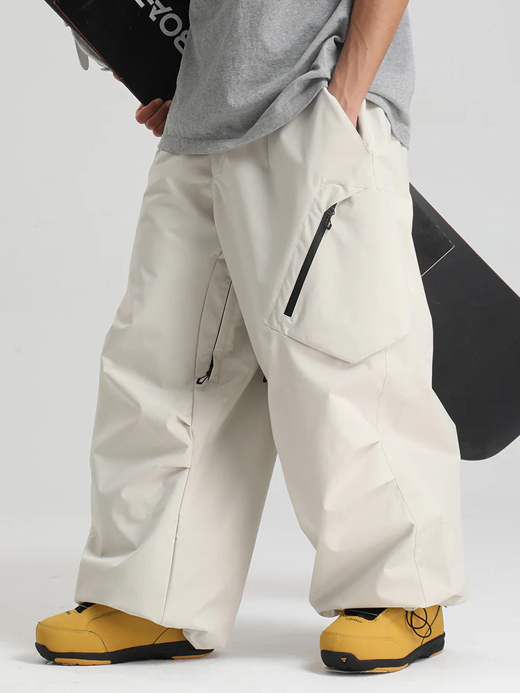 Men's Gsou Snow Durable Urban Vibe All Function Baggy Snow Pants - Image 22