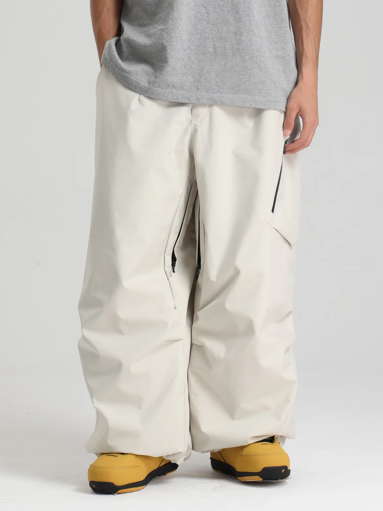 Men's Gsou Snow Durable Urban Vibe All Function Baggy Snow Pants - Image 23