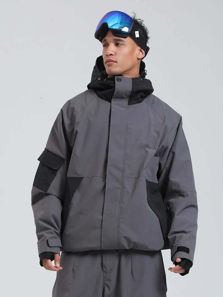 Men's Gsou Snow Mountain Chill Swag Baggy Snowboard Jacket - Image 7