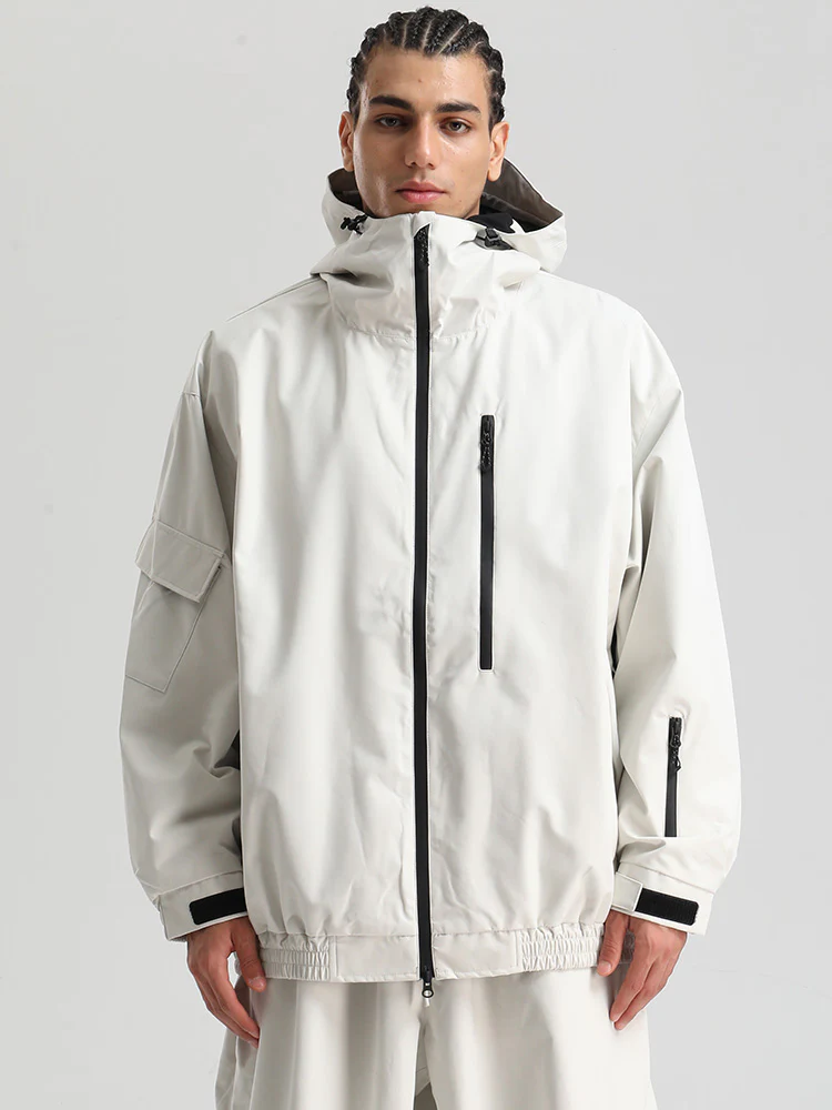 Men's Gsou Snow Mountain Freestyle SnowFlex Street Hybrid Snowboard Jacket - Image 7