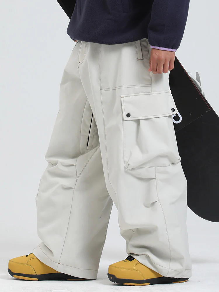 Men's Gsou Snow Terrain Rider SnowRush Freestyle Baggy Snow Pants - Image 10