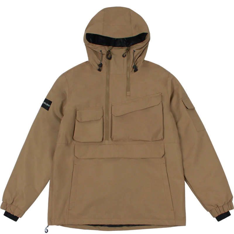 Men's Gsou Snow Winter Action Cargo Anorak Snow Jacket - Image 4