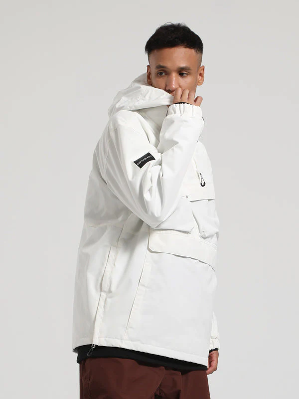 Men's Gsou Snow Winter Action Cargo Anorak Snow Jacket - Image 9