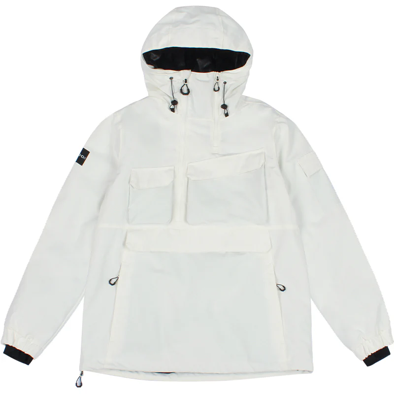Men's Gsou Snow Winter Action Cargo Anorak Snowboard Jacket - Image 15