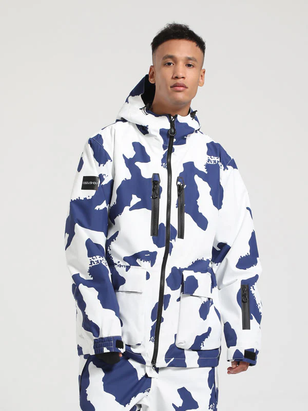 Men's Gsou Snow Winter Ranger Cargo Snowboard Jacket - Image 3