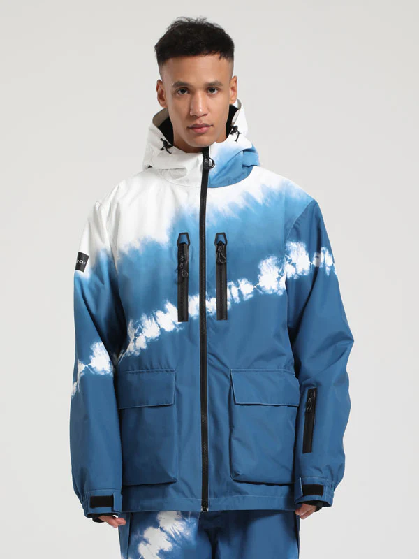 Men's Gsou Snow Winter Ranger Cargo Snowboard Jacket - Image 7