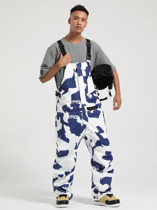 Men's Gsou Snow Winter Ranger Snow Bibs Pants - Image 5