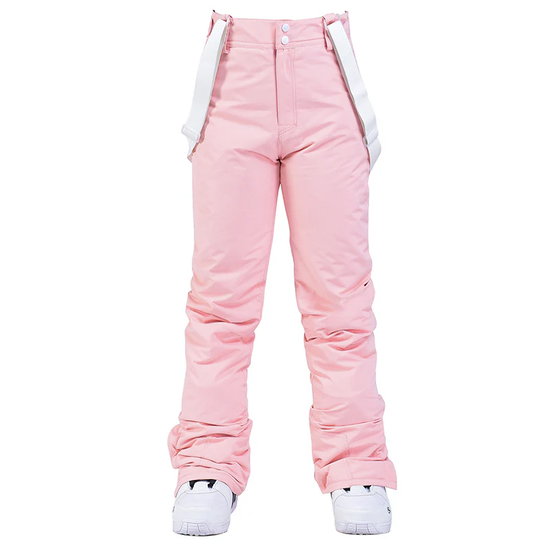 Men's Insulated Mountains Aurora Winter Outdoor Snow Pants Ski Bibs - Image 5