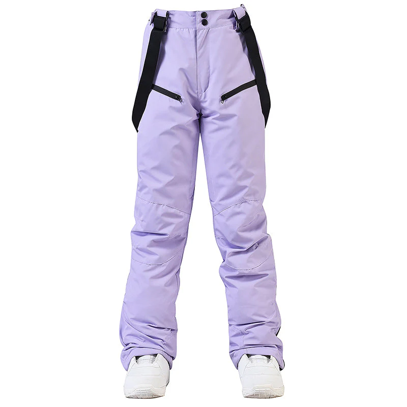Men's Insulated Outdoor Sports Winter Snow Pants Ski Bibs - Image 7