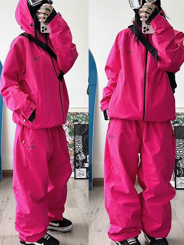 Men's John Snow All Weather Outdoor Sports Waterproof Two Piece Snowsuits - Image 14