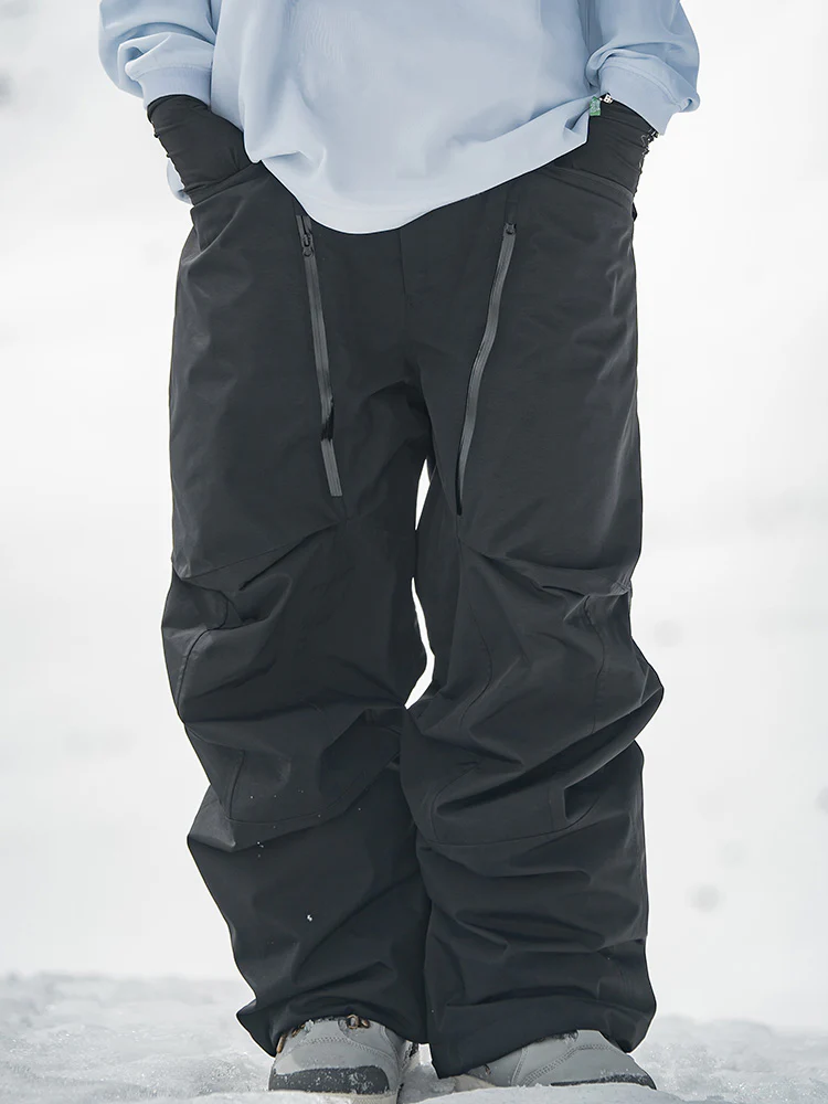 Men's John Snow Backcountry-Ready Baggy Cargo Snow Pants - Image 2