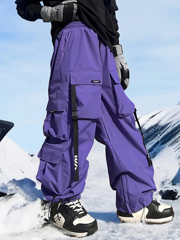 Men's Keep Money Mountain Chill Baggy Snow Pants - Image 10