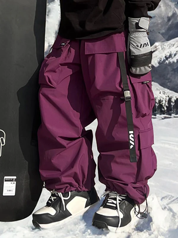 Men's Keep Money Mountain Chill Baggy Snow Pants - Image 11