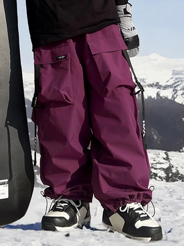 Men's Keep Money Mountain Chill Baggy Snow Pants - Image 13
