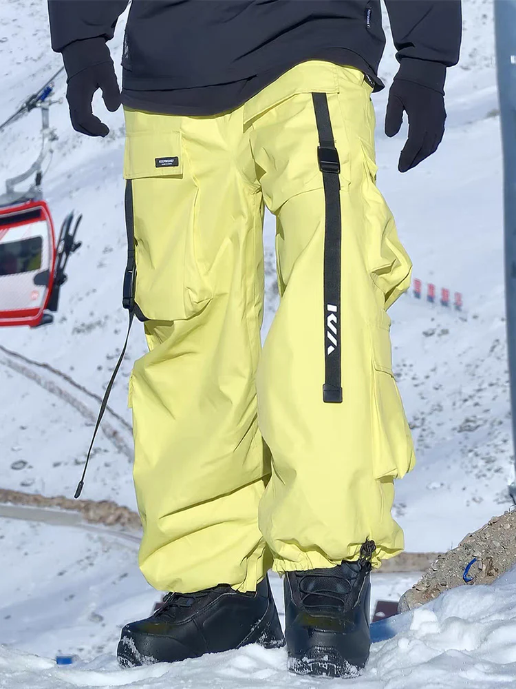 Men's Keep Money Mountain Chill Baggy Snow Pants - Image 21