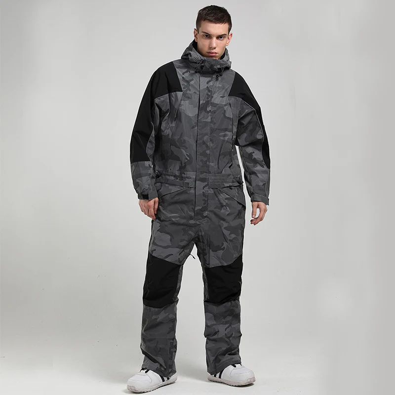Men's Mountain Destroyer Snowshred One Piece Ski Suits Winter Snowsuits - Image 7