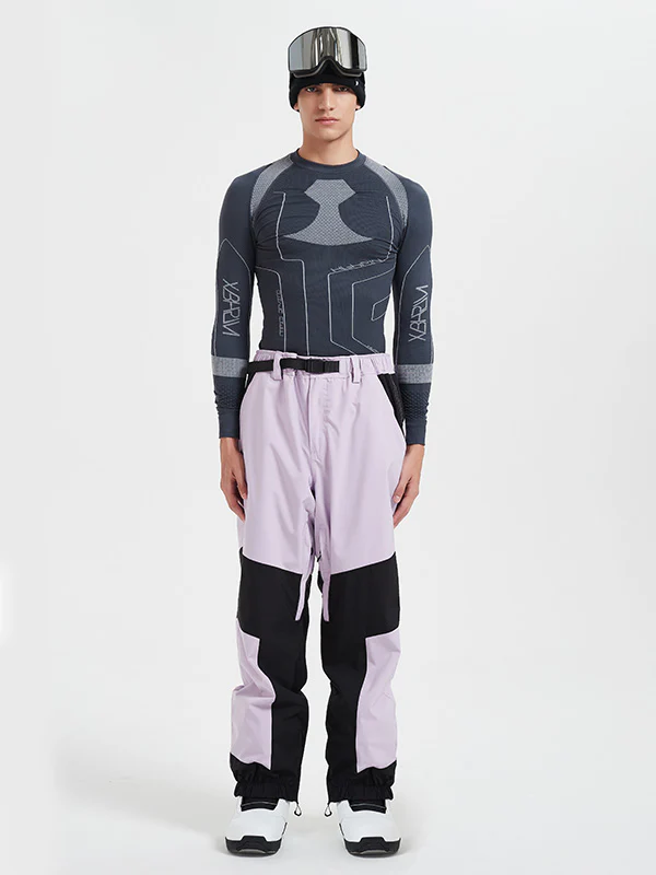 Men's Mountain Pro Waterproof Paneled Snowboard Pants - Image 14