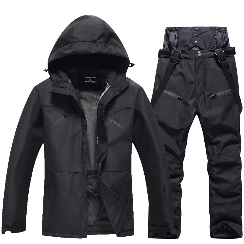 Men's Mountain Shredding Insulated Snow Jacket & Pants Set - Image 13