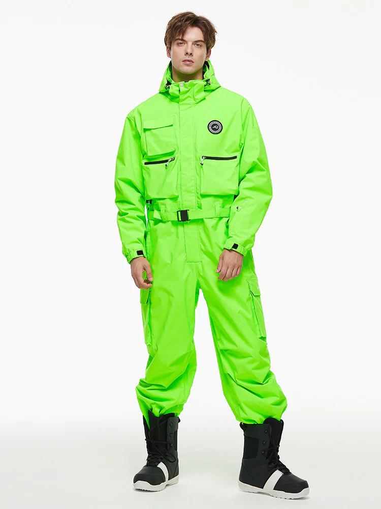 Men's Mountain Storm Chaser All-Weather Unisex Onesie Snow Jumpsuit - Image 2