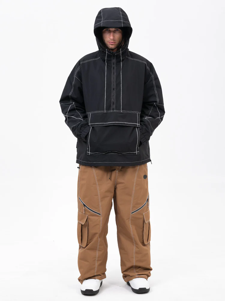 Men’s Mountain Vibe Pullover Jacket & Streetstorm Baggy Snow Pants Set - Image 5