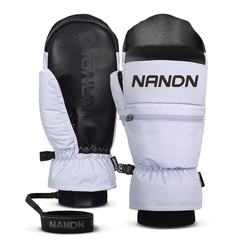 Men's Nandn AlpinePeak All-Weather Mountain Snowboard Mittens - Image 8