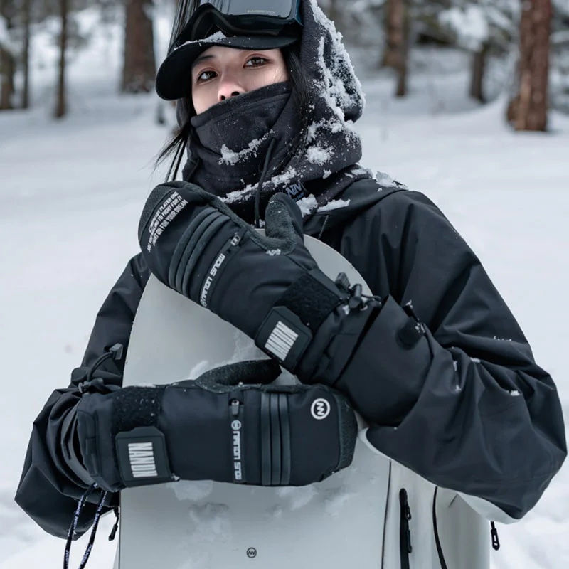 Men's Nandn Mountain Beast KEVLAR All Weather Snowboard Mittens - Image 4