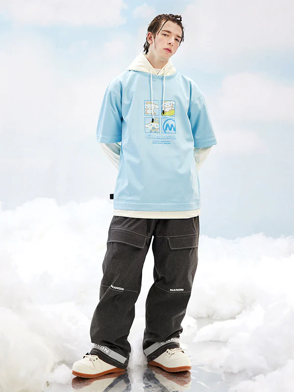 Men's Nandn x Hello Kitty Snowboard Hoodie - Image 7