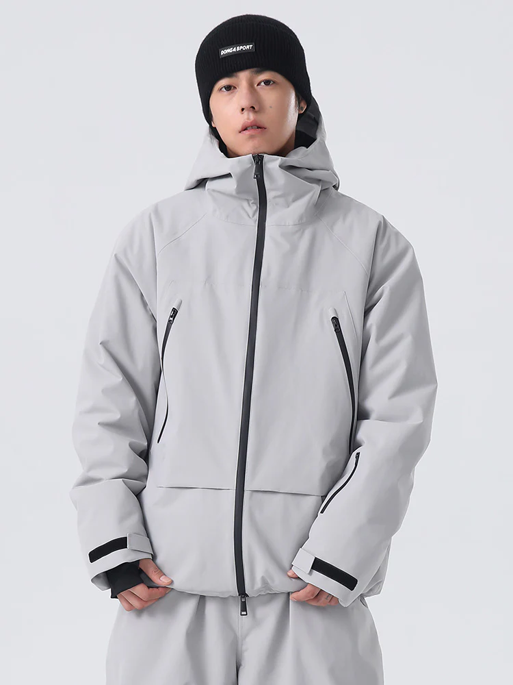 Men's Searipe Durable Mountain Pro All-Weather Baggy Snow Jacket - Image 4