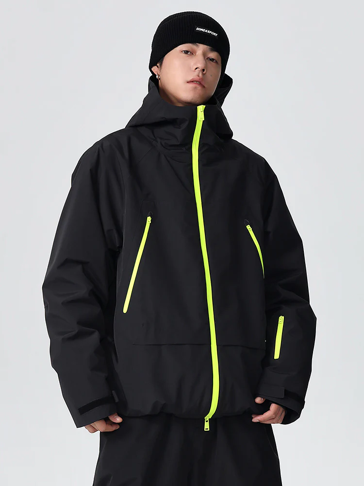 Men's Searipe Durable Mountain Pro All-Weather Baggy Snow Jacket - Image 9