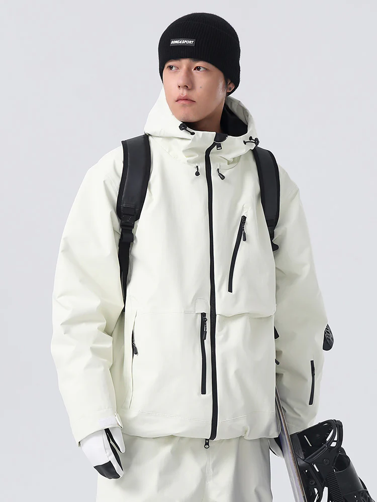 Men's Searipe Durable Mountain Rider All-Weather Baggy Snow Jacket - Image 9