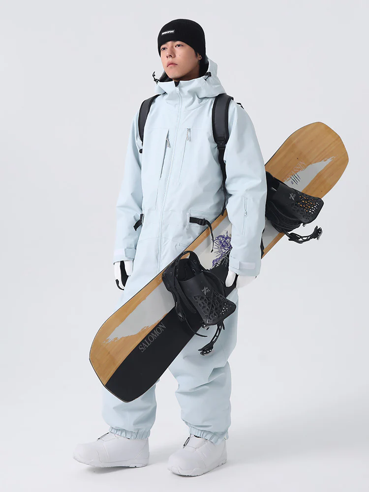 Men's Searipe Mountain Freerider One Piece Ski Suits Full Body Baggy Snowsuits - Image 7